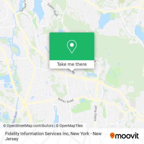 Mapa de Fidelity Information Services Inc