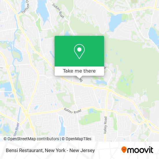Mapa de Bensi Restaurant