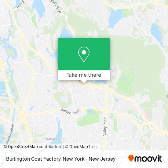 Mapa de Burlington Coat Factory