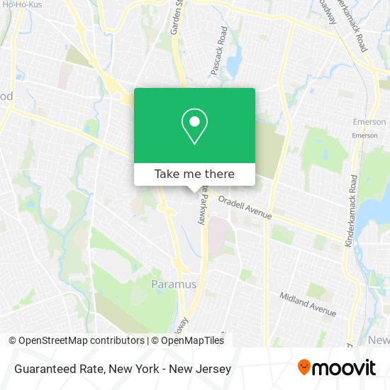 Mapa de Guaranteed Rate