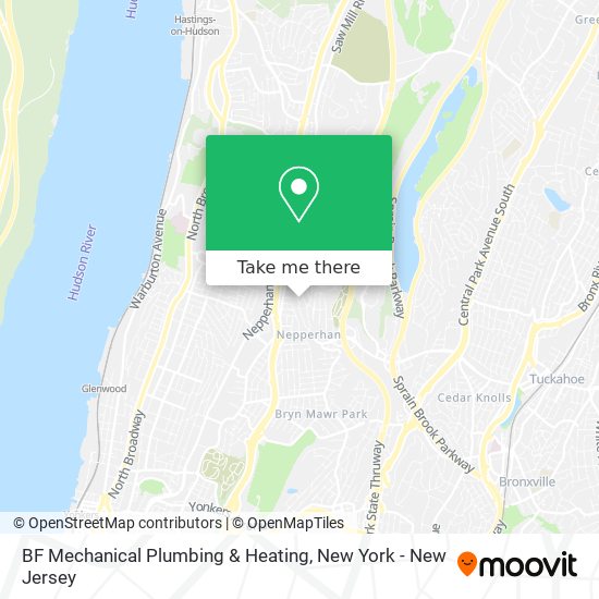 Mapa de BF Mechanical Plumbing & Heating