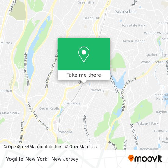 Yogilife map