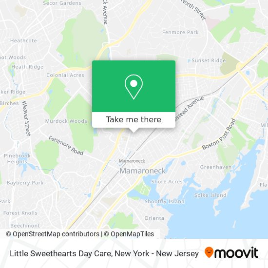 Mapa de Little Sweethearts Day Care