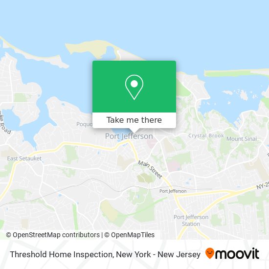 Mapa de Threshold Home Inspection