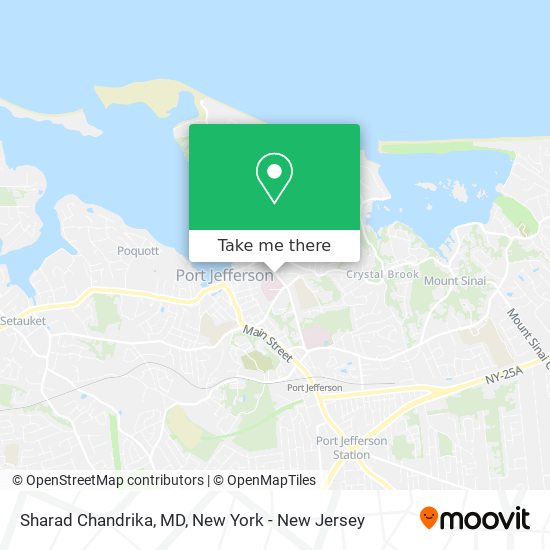 Sharad Chandrika, MD map