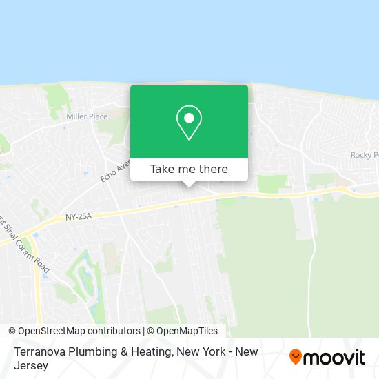 Terranova Plumbing & Heating map