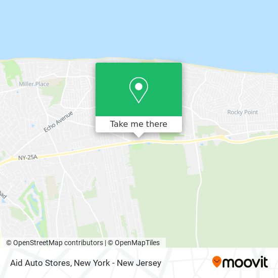 Aid Auto Stores map