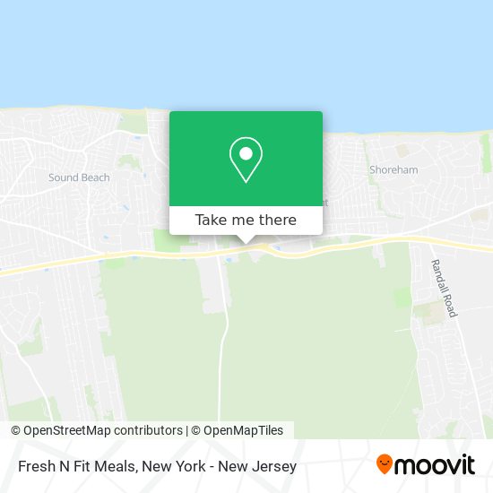 Fresh N Fit Meals map