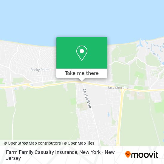 Farm Family Casualty Insurance map