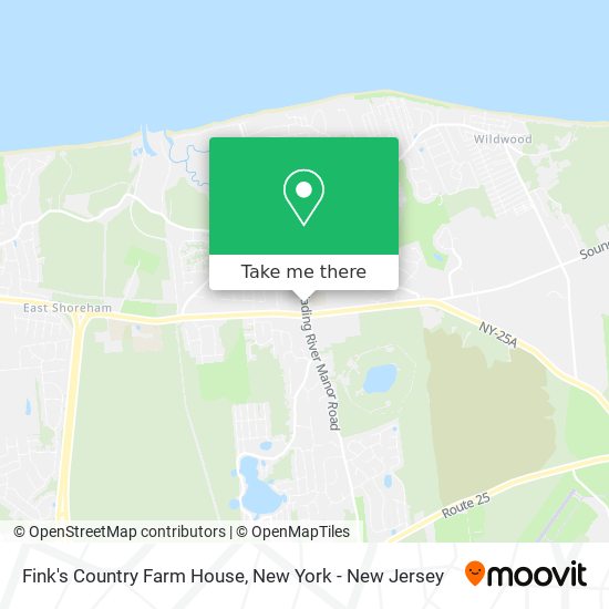 Fink's Country Farm House map