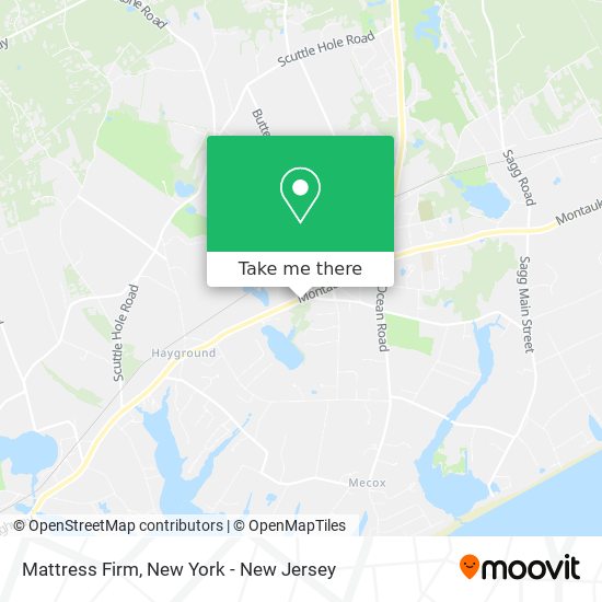 Mattress Firm map