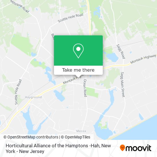 Mapa de Horticultural Alliance of the Hamptons -Hah