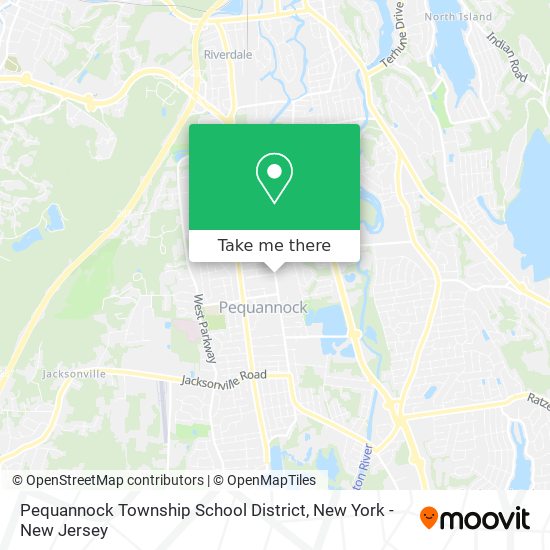 Pequannock Township School District map