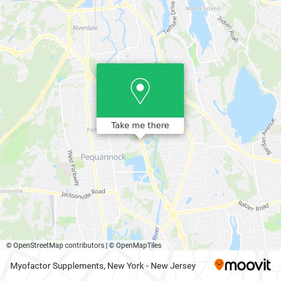 Mapa de Myofactor Supplements