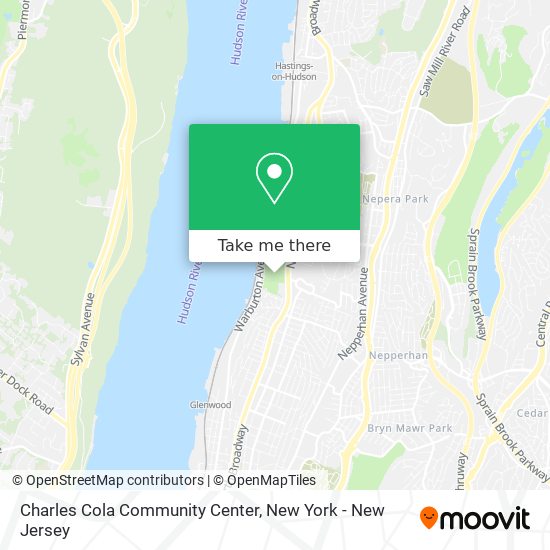 Charles Cola Community Center map