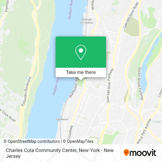Charles Cola Community Center map