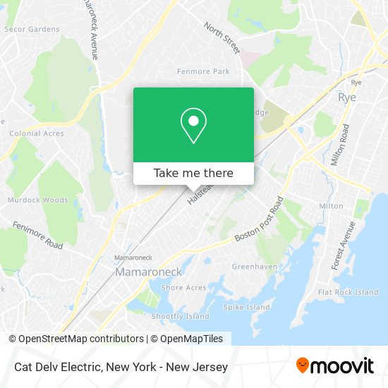 Mapa de Cat Delv Electric