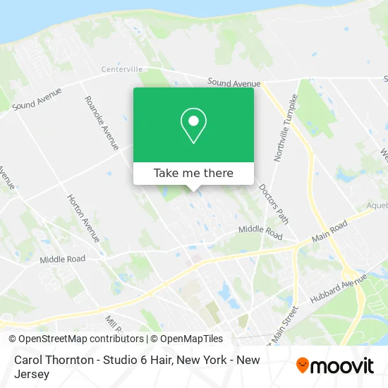 Carol Thornton - Studio 6 Hair map