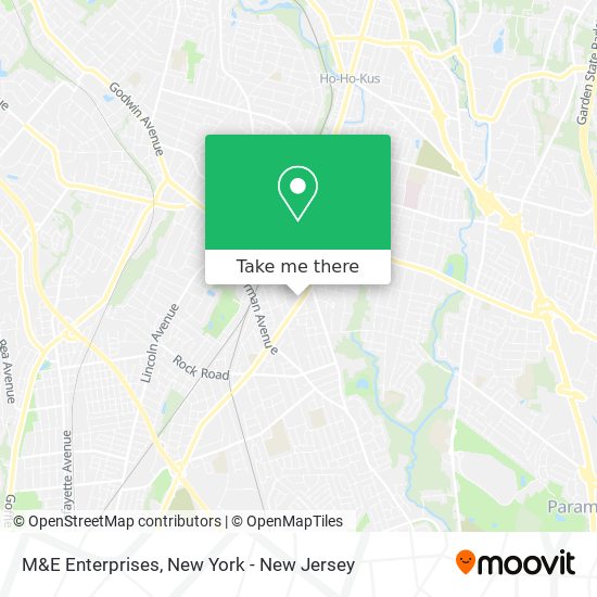 M&E Enterprises map