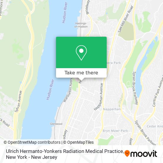 Ulrich Hermanto-Yonkers Radiation Medical Practice map