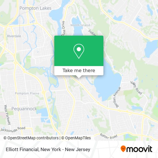 Elliott Financial map