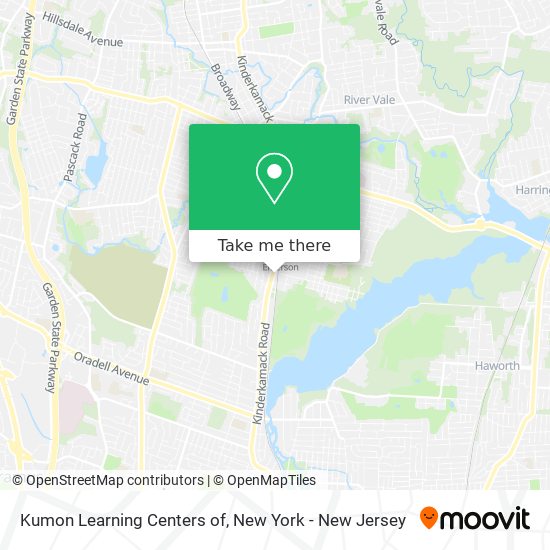 Mapa de Kumon Learning Centers of