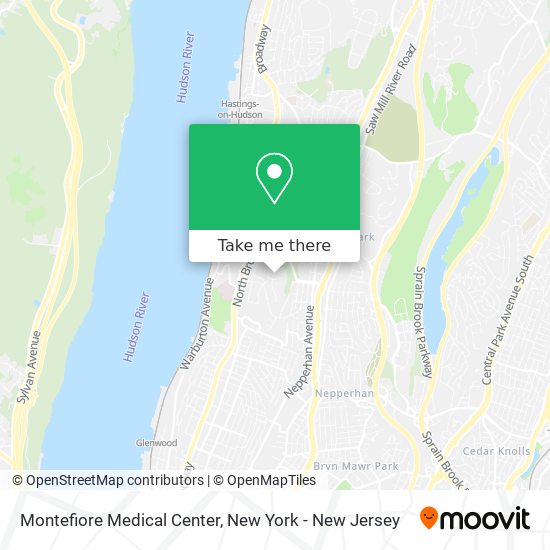 Montefiore Medical Center map