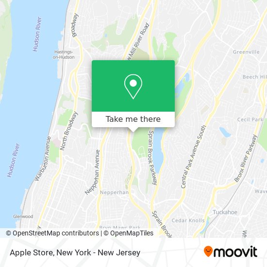 Apple Store map