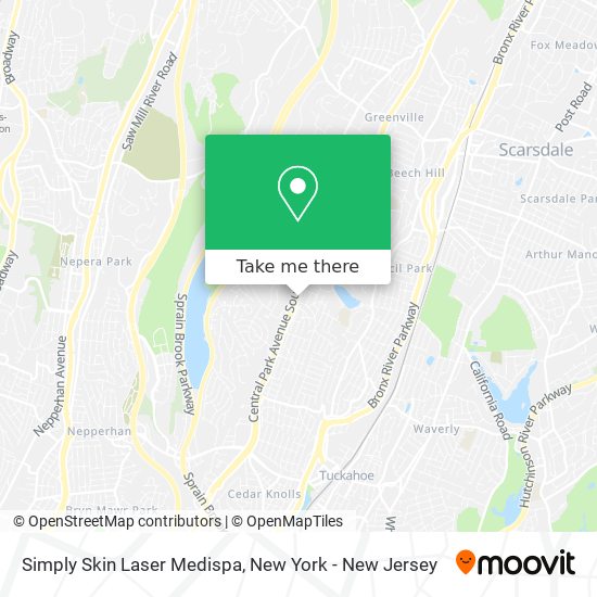 Mapa de Simply Skin Laser Medispa