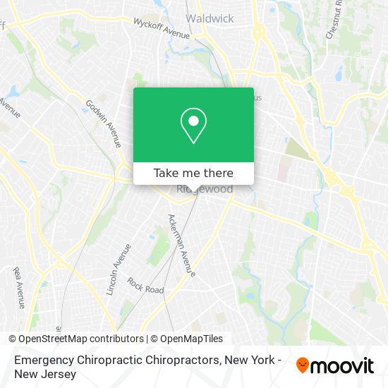 Mapa de Emergency Chiropractic Chiropractors