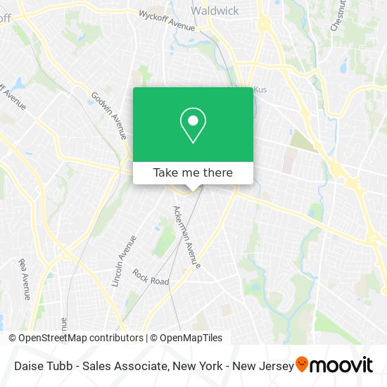 Mapa de Daise Tubb - Sales Associate