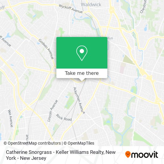 Catherine Snorgrass - Keller Williams Realty map