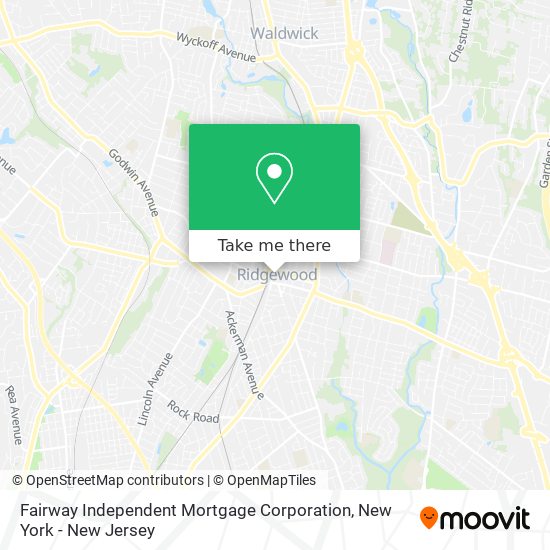 Fairway Independent Mortgage Corporation map