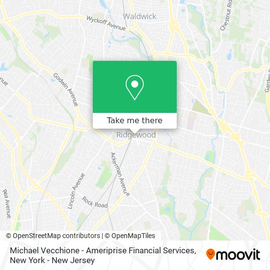 Michael Vecchione - Ameriprise Financial Services map