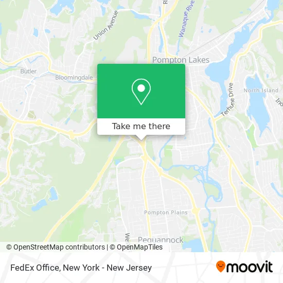 FedEx Office map
