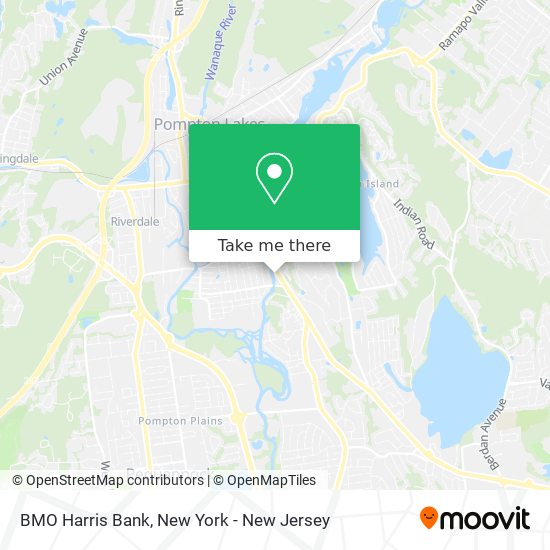 BMO Harris Bank map