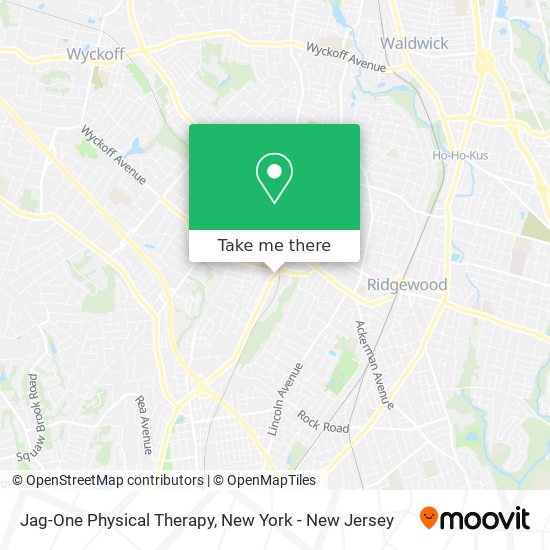 Jag-One Physical Therapy map