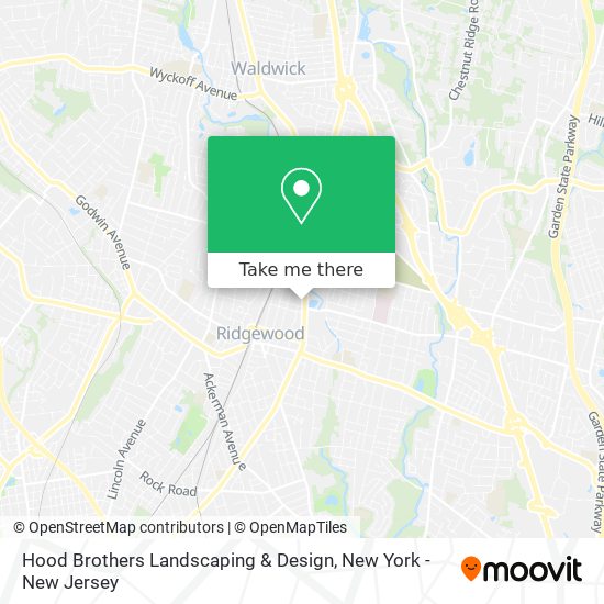 Mapa de Hood Brothers Landscaping & Design