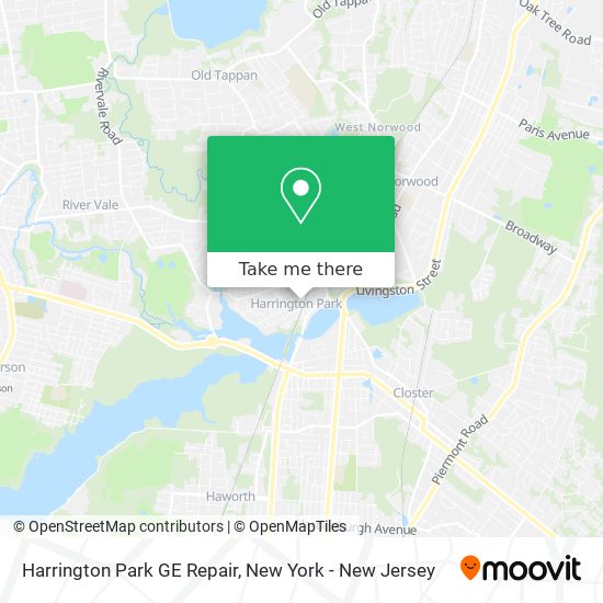 Mapa de Harrington Park GE Repair