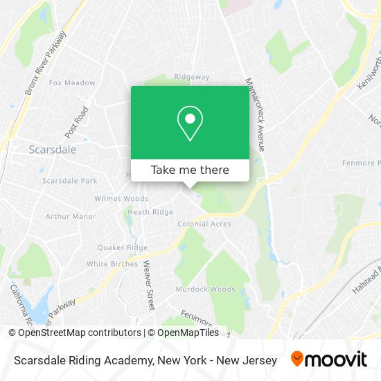 Scarsdale Riding Academy map