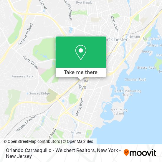 Orlando Carrasquillo - Weichert Realtors map