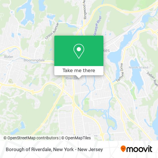 Mapa de Borough of Riverdale