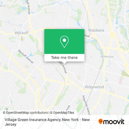 Village Green Insurance Agency map