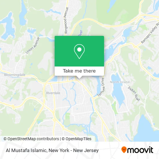 Al Mustafa Islamic map