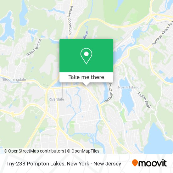 Mapa de Tny-238 Pompton Lakes