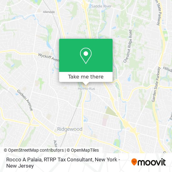 Rocco A Palaia, RTRP Tax Consultant map