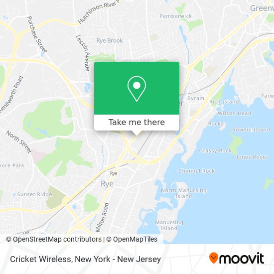 Cricket Wireless map