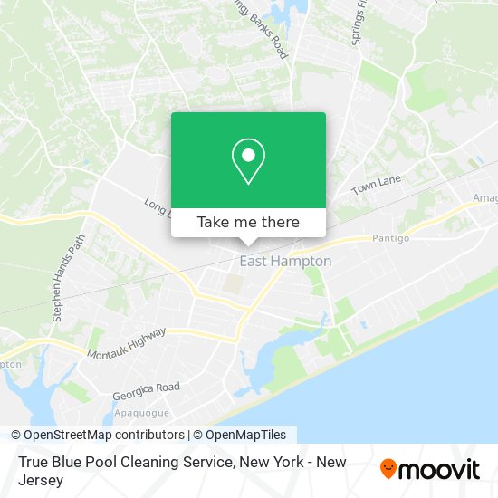 Mapa de True Blue Pool Cleaning Service