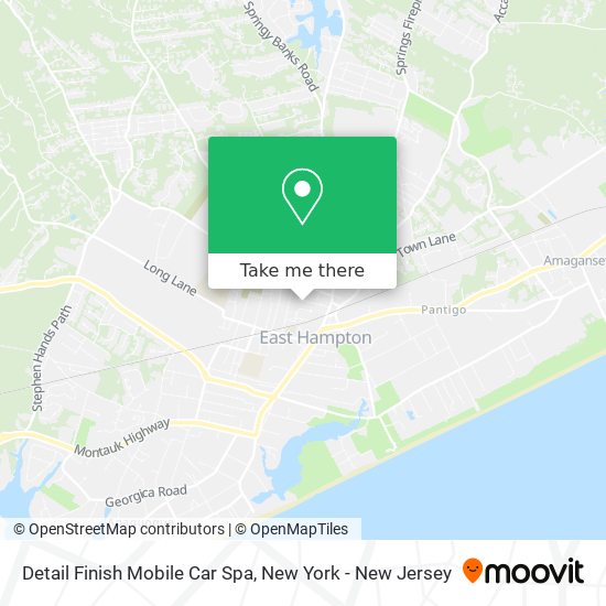 Detail Finish Mobile Car Spa map
