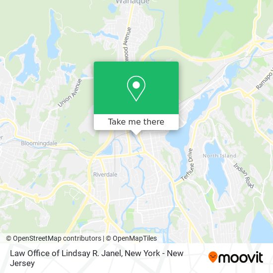 Mapa de Law Office of Lindsay R. Janel